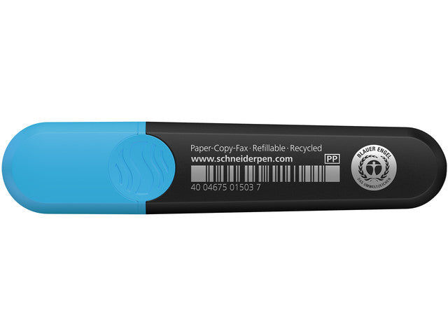 Textmarker Schneider Job 150 blauw