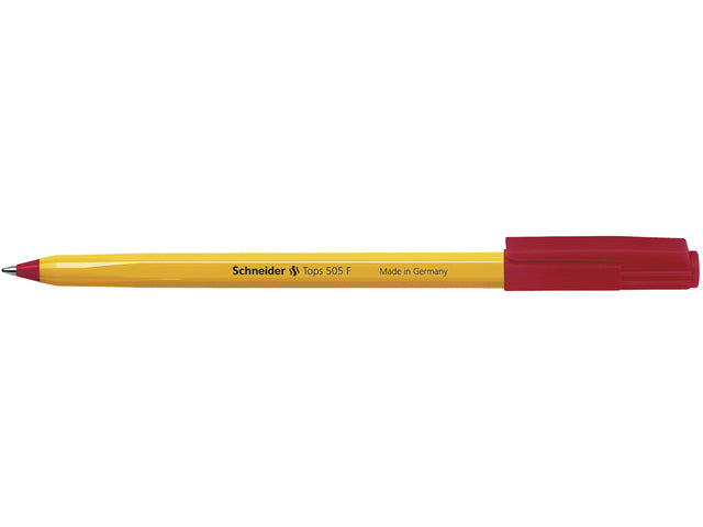 Balpen Schneider Tops 505 F rood