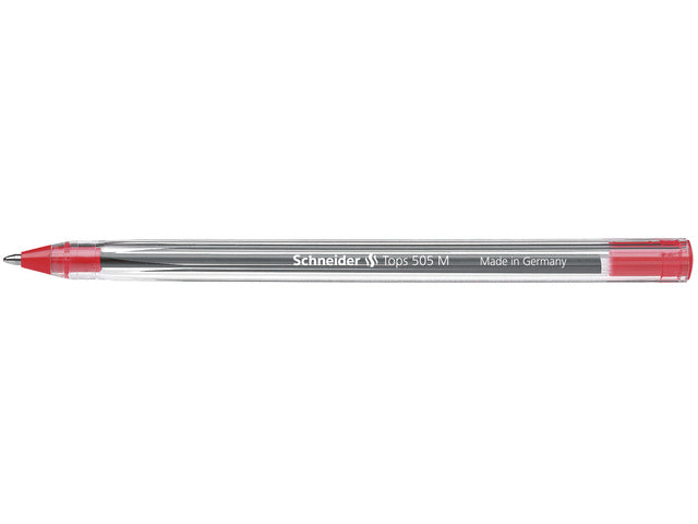 Balpen Schneider Tops 505 M rood