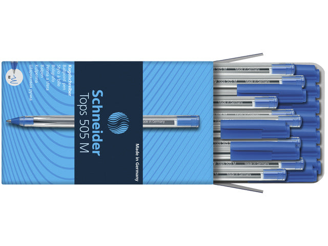 Balpen Schneider Tops 505 M blauw