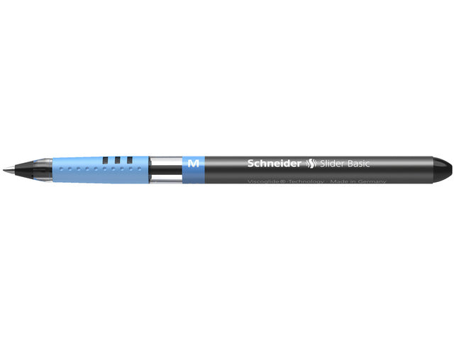 Balpen Schneider Slider Basic M 0,5mm zwart