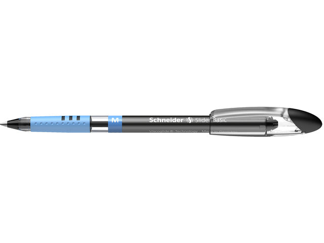 Balpen Schneider Slider Basic M 0,5mm zwart