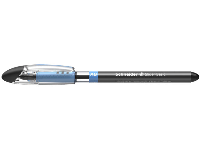 Balpen Schneider Slider Basic XB 1,4mm kogelbreedte zwart