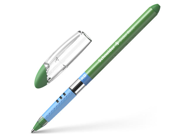 Balpen Schneider Slider Basic XB 1,4mm kogelbreedte groen