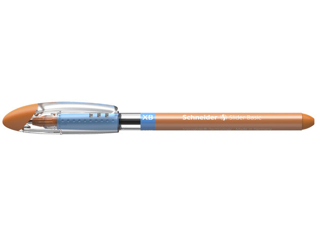 Balpen Schneider Slider Basic XB 1,4mm kogelbreedte oranje