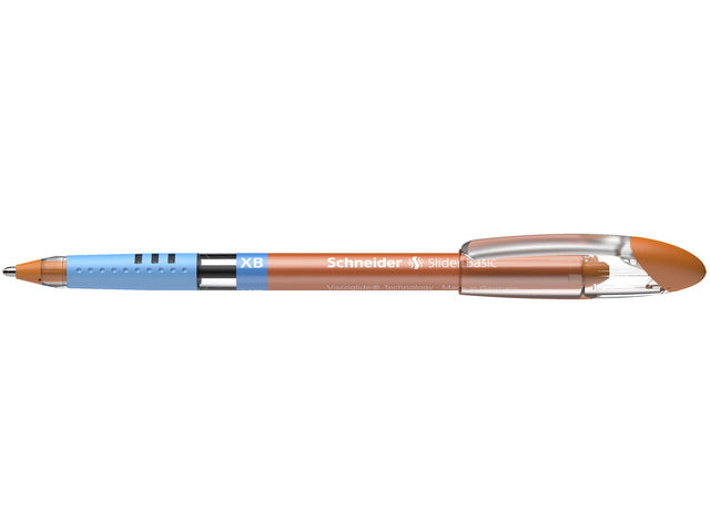 Balpen Schneider Slider Basic XB 1,4mm kogelbreedte oranje