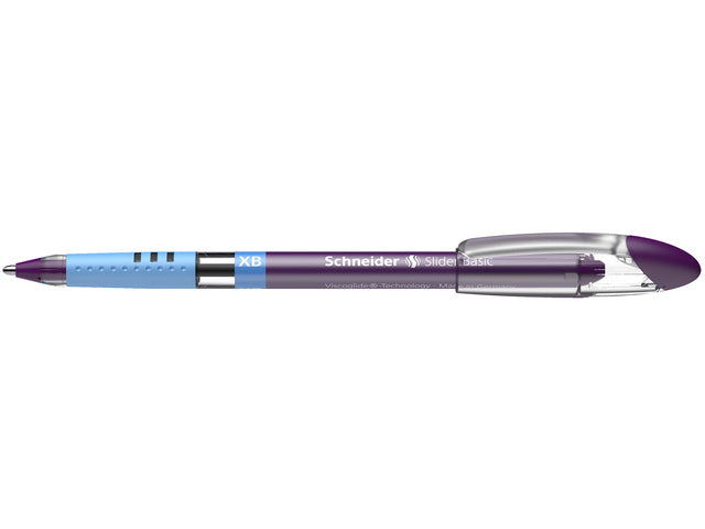 Balpen Schneider Slider Basic XB 1,4mm kogelbreedte violet