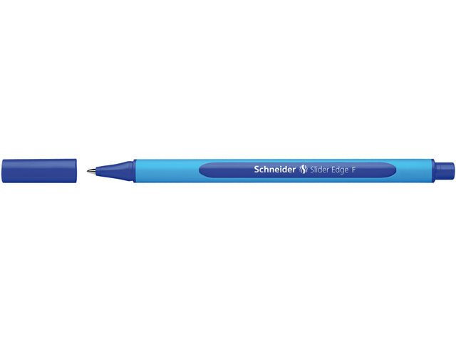 Balpen Schneider Slider Edge F blauw doos 10 stuks
