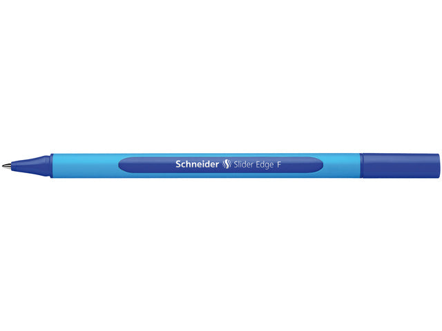 Balpen Schneider Slider Edge F blauw doos 10 stuks