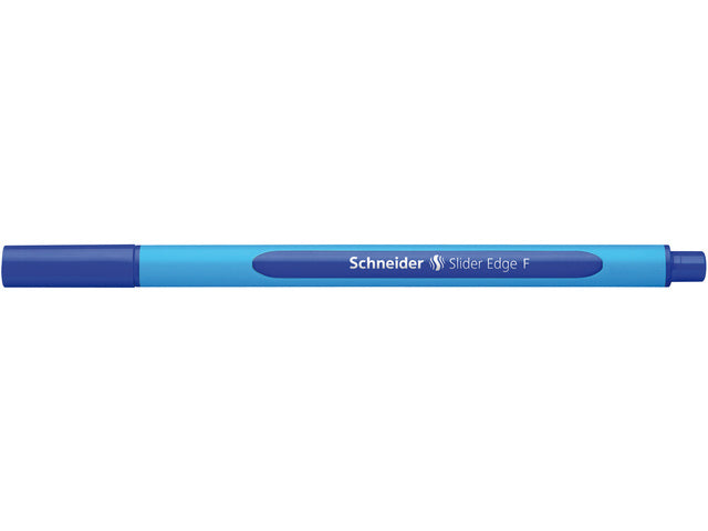 Balpen Schneider Slider Edge F blauw doos 10 stuks