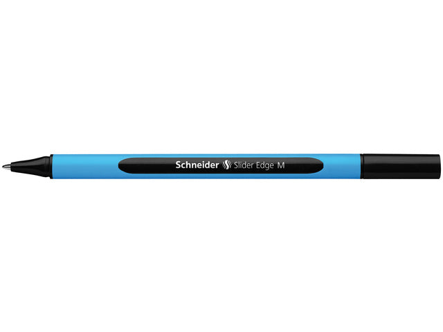 Balpen Schneider Slider Edge M zwart doos 10 stuks