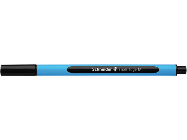 Balpen Schneider Slider Edge M zwart doos 10 stuks