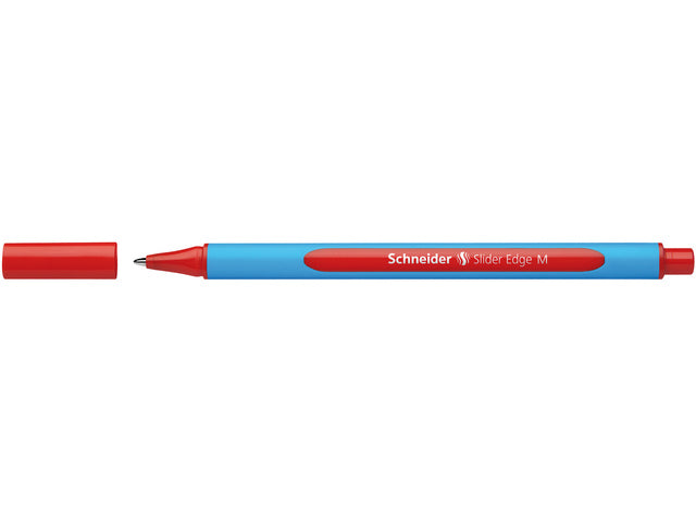 Balpen Schneider Slider Edge M rood doos 10 stuks