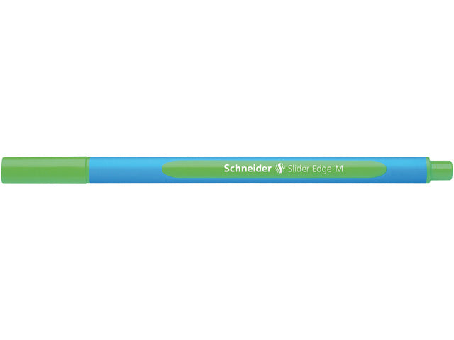 Balpen Schneider Slider Edge M groen doos 10 stuks