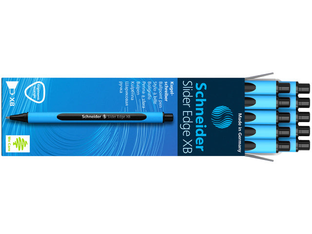 Balpen Schneider Slider Edge XB 1,4mm zwart