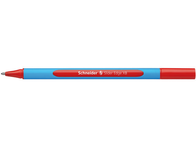 Balpen Schneider Slider Edge XB rood doos 10 stuks