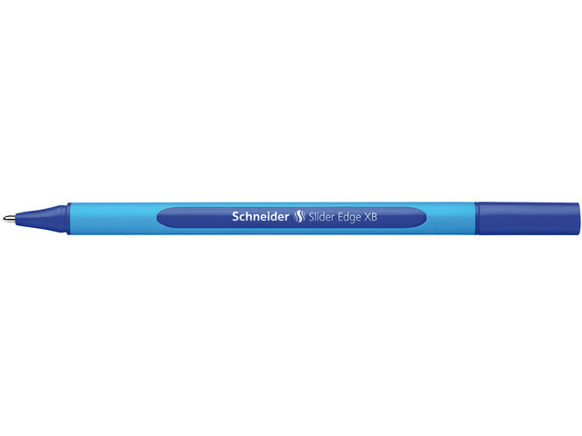 Balpen Schneider Slider Edge XB blauw doos 10 stuks
