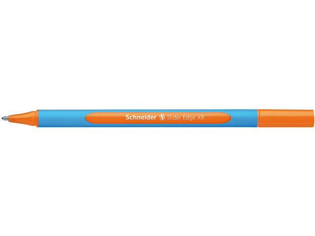 Balpen Schneider doos Slider Edge XB oranje 10 stuks