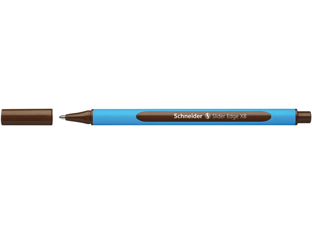 Balpen Schneider Slider Edge XB bruin 10 stuks