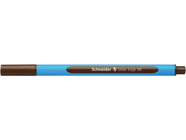 Balpen Schneider Slider Edge XB bruin 10 stuks