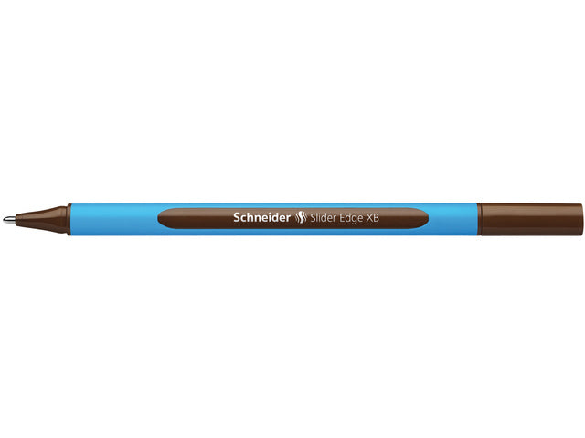 Balpen Schneider Slider Edge XB 1,4mm bruin