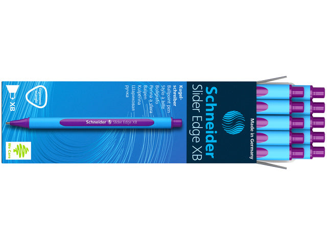 Balpen Schneider Slider Edge XB 1,4mm paars