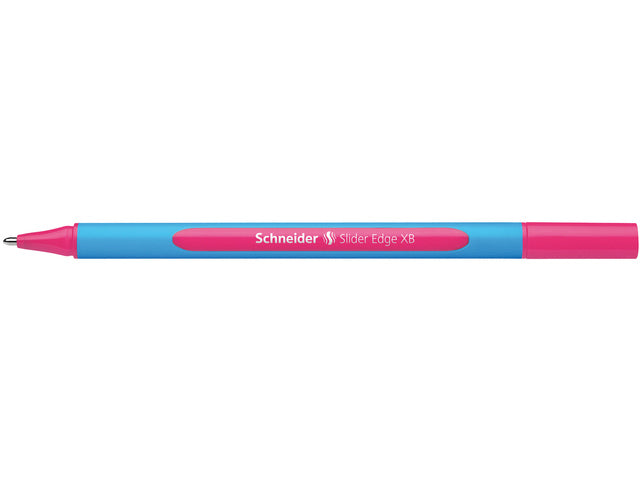 Balpen Schneider Slider Edge XB roze doos 10 stuks