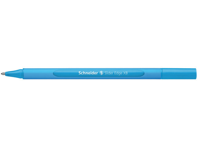 Balpen Schneider Slider Edge XB lichtblauw doos 10 stuks