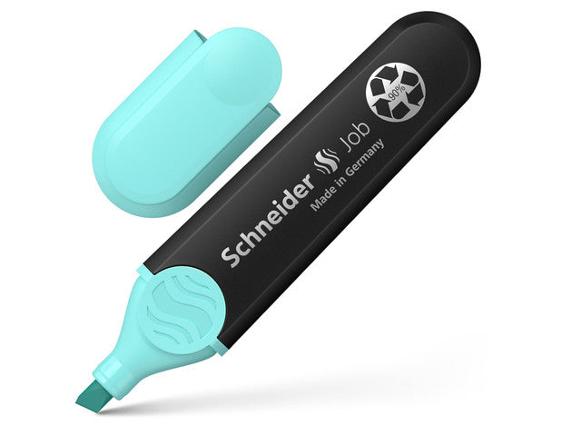 Textmarker Schneider Job Pastellfarbe Türkis