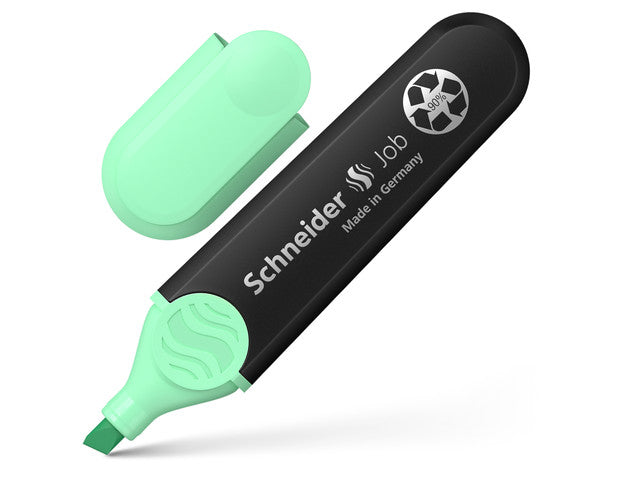 Textmarker Schneider Job Pastellfarbe Mint