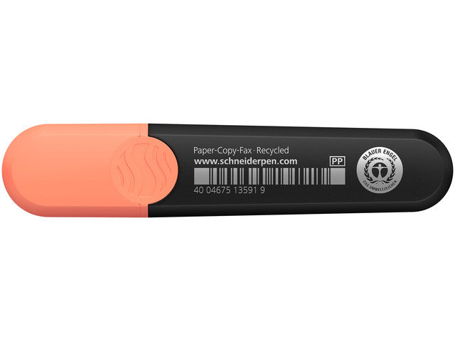 Textmarker Schneider Job pastell kleur perzik