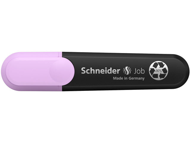 Textmarker Schneider Job Pastellfarbe Lavendel