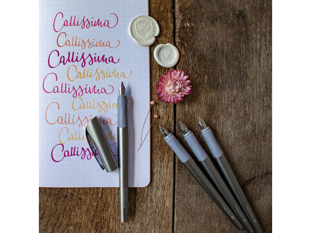 Vulpen Schneider Callissima antraciet 1,8mm kalligrafiepen