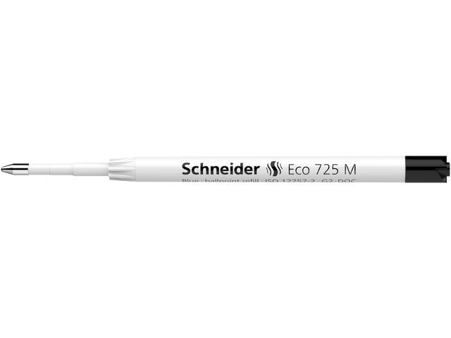 Balpenvulling Schneider Eco 725 M zwart