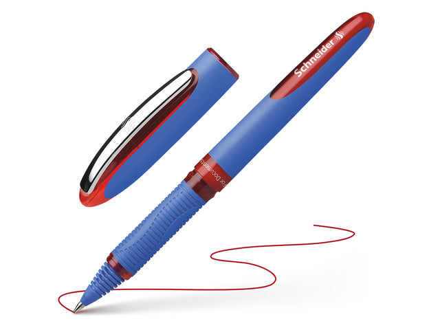 Rollerball Schneider One Hybrid C 0,3mm rot