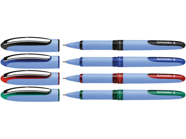 Rollerball Schneider One Hybrid N 0,5mm Etui 4 Stück