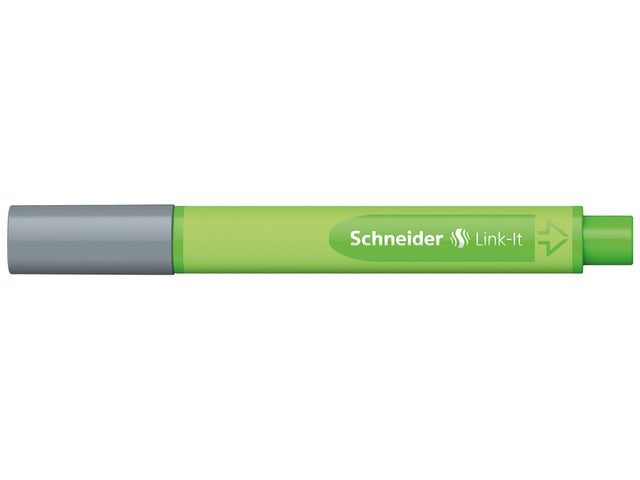 Fineliner Schneider Link-It 0,4mm silbergrau