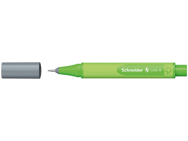 Fineliner Schneider Link-It 0,4mm silbergrau