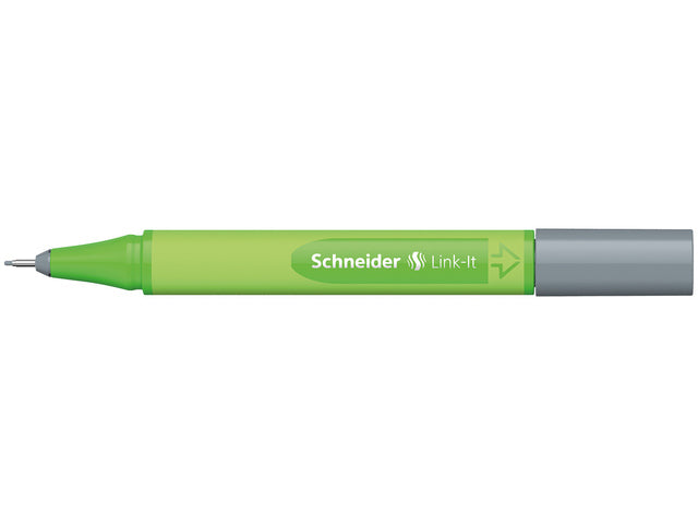 Fineliner Schneider Link-It 0,4mm silbergrau