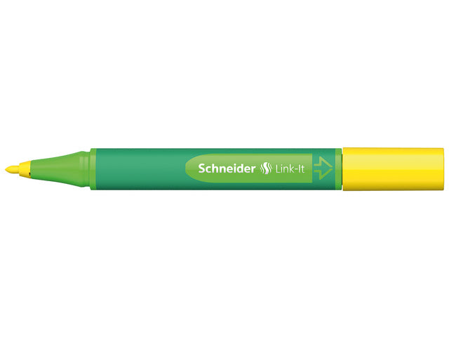 Viltstift Schneider Link-It 1,0mm goudgeel