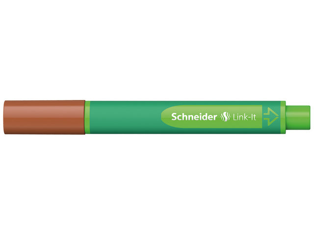 Viltstift Schneider Link-It 1,0mm mahoniebruin