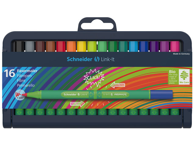 Stift Schneider Link-It 1,0 mm, sortiert, 16 Stück