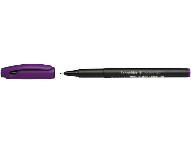 Fineliner Schneider Topliner 967 0,4mm paars