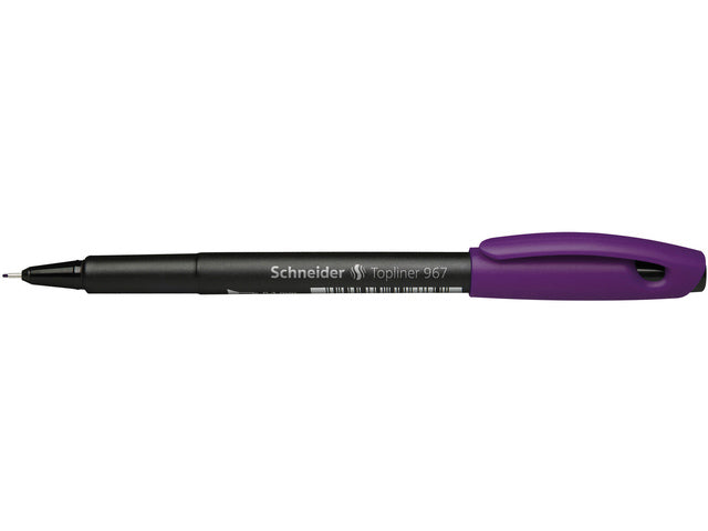 Fineliner Schneider Topliner 967 0,4mm paars