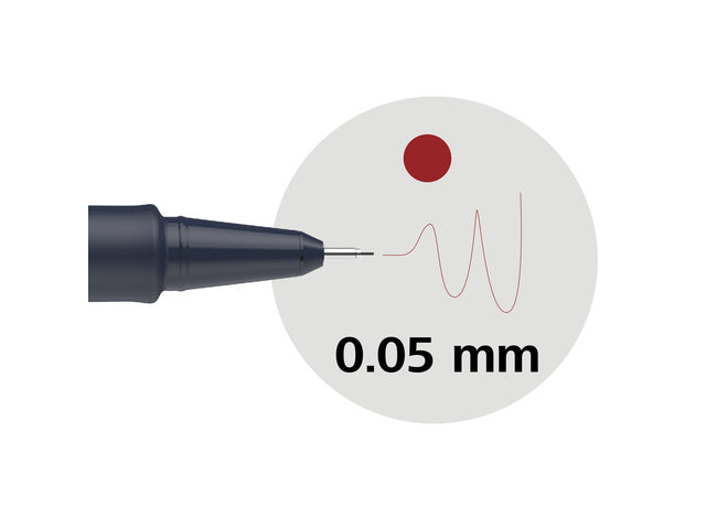 Fineliner Schneider Pictus 0,05 rot
