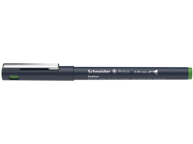Fineliner Schneider Pictus 0,05 grün