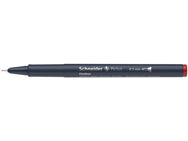Fineliner Schneider Pictus 0,2 rot