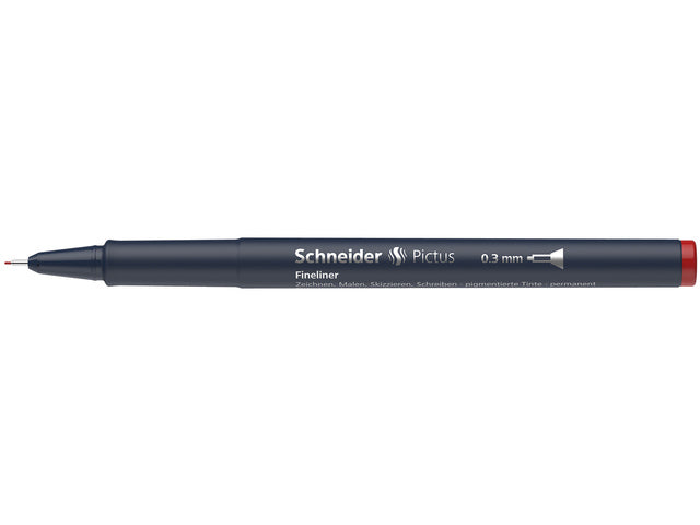 Fineliner Schneider Pictus 0,3 rot