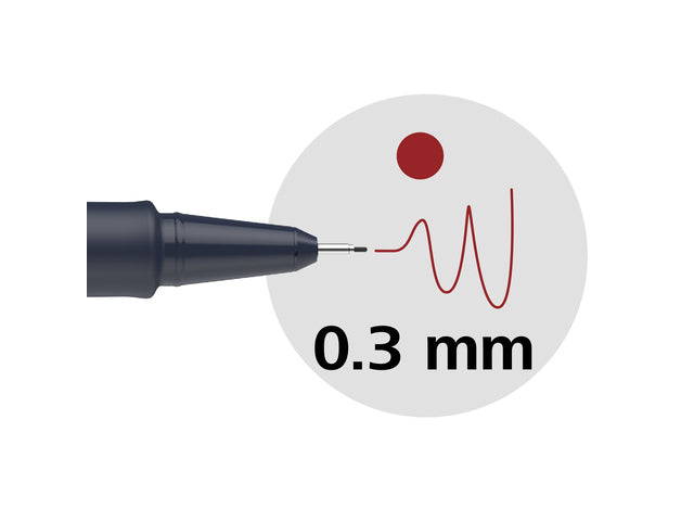 Fineliner Schneider Pictus 0,3 rot