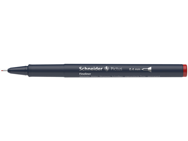 Fineliner Schneider Pictus 0,4 rot